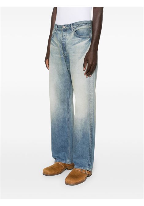 jeans uomo blue AURALEE | A25AP03DHFADED INDIGO